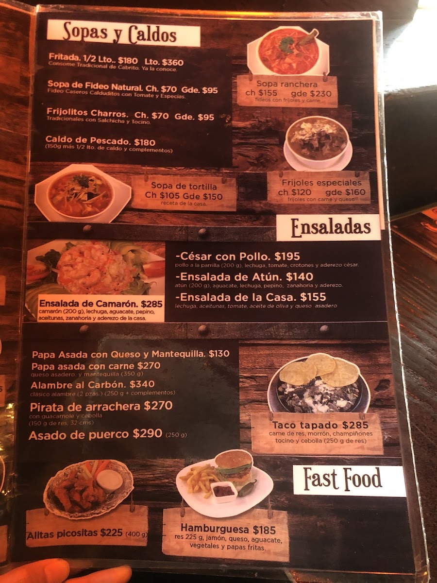 Restaurant los Cabritos Alameda Menu - Image 2